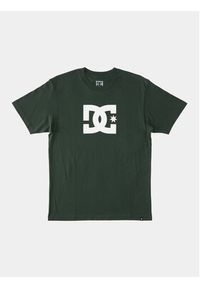 DC T-Shirt Dc Star Tees ADYZT04985 Zielony Regular Fit. Kolor: zielony. Materiał: bawełna