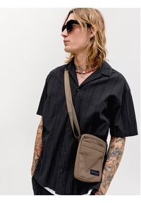 Jack & Jones Komplet koszula i szorty materiałowe Tyson 12297649 Czarny Relaxed Fit. Kolor: czarny. Materiał: bawełna #6