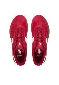 Polo Ralph Lauren Sneakersy 804956688013 Czerwony. Kolor: czerwony. Materiał: zamsz, skóra #5