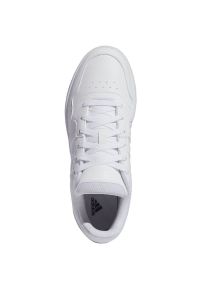 Adidas - Buty adidas Hoops 3.0 M IG7916 białe. Okazja: na co dzień. Zapięcie: sznurówki. Kolor: biały. Materiał: syntetyk, skóra. Szerokość cholewki: normalna #11