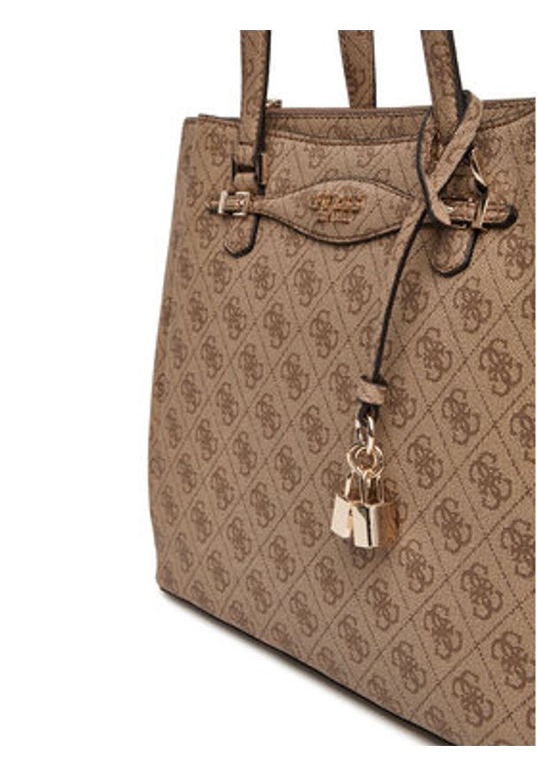 Guess Torebka Katya HWSG96 52230 Brązowy. Kolor: brązowy. Materiał: skórzane