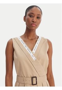 Weekend Max Mara Sukienka codzienna Cono 2615221021 Beżowy Regular Fit. Okazja: na co dzień. Kolor: beżowy. Materiał: syntetyk. Typ sukienki: proste. Styl: casual #3