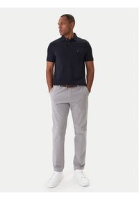 TOMMY HILFIGER - Tommy Hilfiger Polo 1985 MW0MW17770 Granatowy Regular Fit. Typ kołnierza: polo. Kolor: niebieski. Materiał: bawełna #6