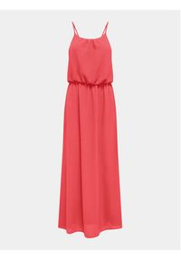 only - ONLY Sukienka letnia Winner 15177381 Czerwony Regular Fit. Kolor: czerwony. Materiał: syntetyk. Sezon: lato #5
