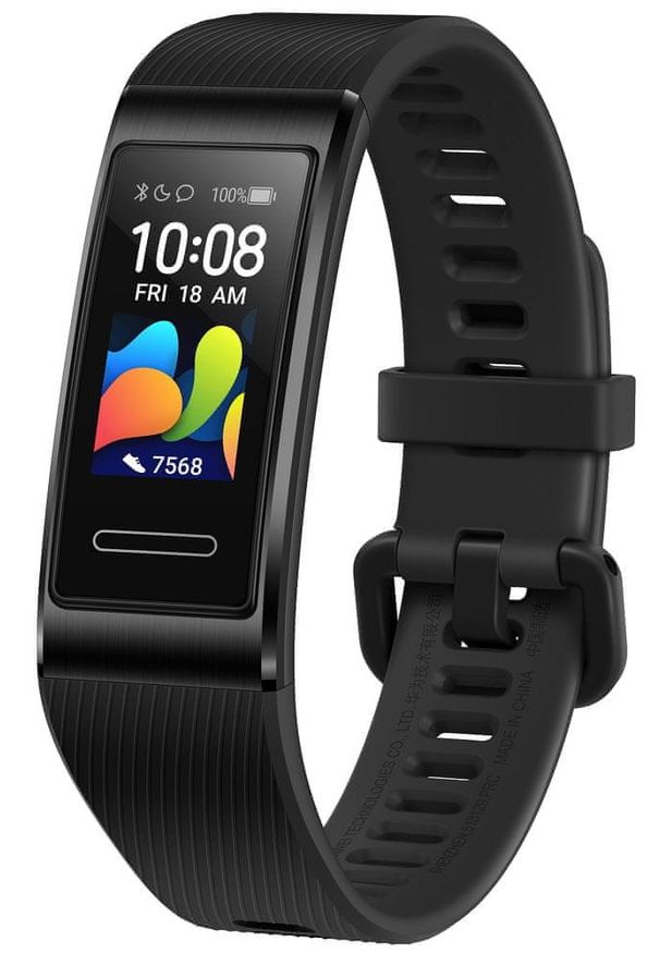 HUAWEI - Huawei smartband Band 4 Pro, Graphite Black. Kolor: czarny. Styl: sportowy