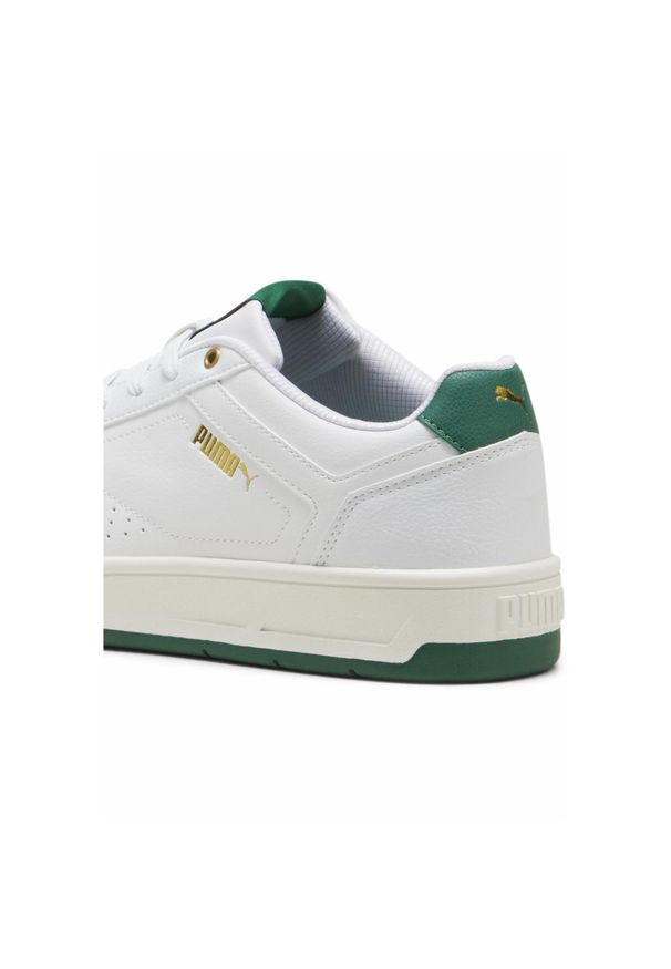 Puma - Sneakersy Court Classic PUMA White Vine Gold Green. Kolor: biały, wielokolorowy, zielony
