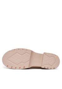 DeeZee Loafersy DFY-18 Beżowy. Kolor: beżowy. Materiał: materiał, syntetyk