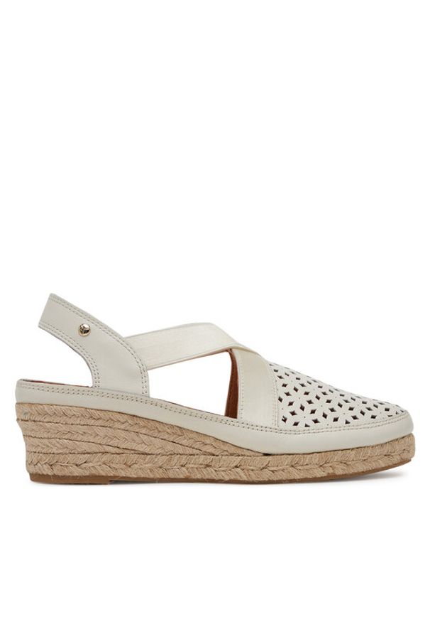 Pikolinos Espadryle W4A-1546 Biały. Kolor: biały. Materiał: skóra