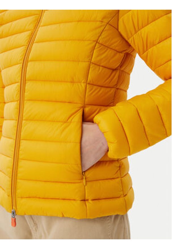 Save The Duck Kurtka przejściowa D39760W GIGA20 Żółty Regular Fit. Kolor: żółty. Materiał: syntetyk