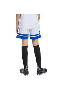 Adidas - Spodenki dla dzieci adidas Squadra 25. Kolor: biały, wielokolorowy, niebieski. Materiał: materiał