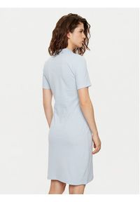 TOMMY HILFIGER - Tommy Hilfiger Sukienka codzienna WW0WW43228 Niebieski Slim Fit. Okazja: na co dzień. Kolor: niebieski. Materiał: bawełna. Typ sukienki: proste. Styl: casual #5