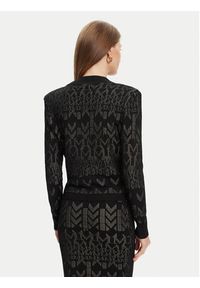 Marciano Guess Kardigan 5YGR06 5877Z Czarny Regular Fit. Kolor: czarny. Materiał: wiskoza