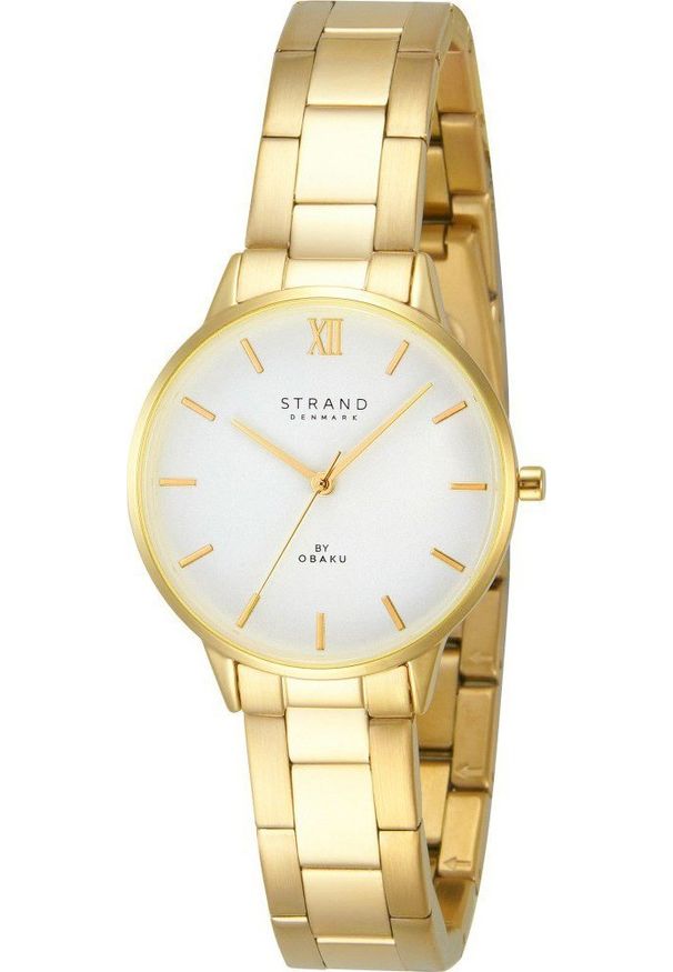 Zegarek damski Strand S747LXGISG-DNO złoty. Kolor: złoty