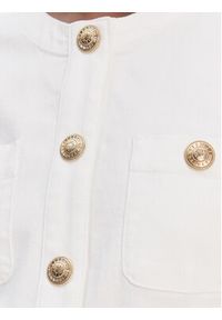 Liu Jo Sukienka jeansowa UA6334 D0275 Biały Regular Fit. Kolor: biały. Materiał: bawełna #4