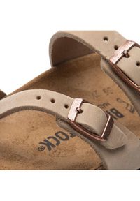 Birkenstock Japonki Mayari 1011433 Beżowy. Kolor: beżowy. Materiał: skóra, nubuk
