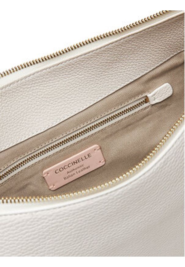 Coccinelle Torba SHA Coccinelle C-Easy E1 SHA 13 02 01 Écru. Materiał: skórzane