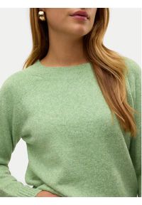 Vero Moda Sweter Doffy 10201022 Zielony Regular Fit. Kolor: zielony. Materiał: syntetyk