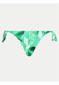 Seafolly Dół od bikini Secret Garden 40651-220 Zielony. Kolor: zielony. Materiał: syntetyk