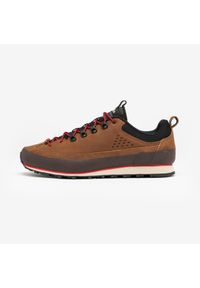 quechua - Buty turystyczne męskie Arpenaz 500 Revival Heritage. Kolor: wielokolorowy, czarny, brązowy. Materiał: kauczuk. Wzór: gładki
