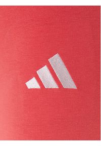 Adidas - adidas Legginsy Essentials 3-Stripes KE4389 Koralowy Slim Fit. Kolor: pomarańczowy. Materiał: bawełna #3
