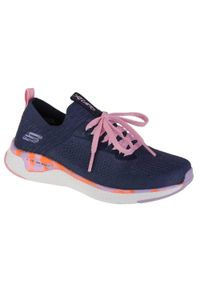 skechers - Buty do chodzenia dziewczęce, Skechers Solar Fuse. Kolor: niebieski. Sport: turystyka piesza