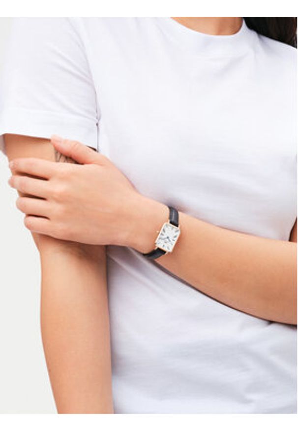 Daniel Wellington Zegarek Quadro Roman Numerals Sheffield DW00100689 Czarny. Kolor: czarny