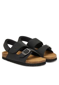 Calvin Klein Sandały Velcro V3X2-83328-0315 S Czarny. Kolor: czarny. Materiał: skóra #5