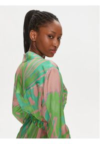 Pinko Sukienka koszulowa 103084 A1PE Zielony Regular Fit. Kolor: zielony. Materiał: wiskoza. Typ sukienki: koszulowe #8