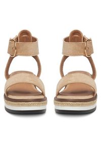 DeeZee Espadryle WS091-01 Beżowy. Kolor: beżowy. Materiał: materiał #3