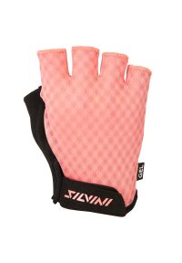 Silvini - Rękawice rowerowe damkie SILVINI Women Gloves GAIONA. Kolor: pomarańczowy. Materiał: skóra. Sport: kolarstwo, turystyka piesza #1