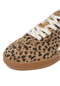 Kappa Sneakersy CEO-FC-24880J Brązowy. Kolor: brązowy. Materiał: zamsz, skóra #6