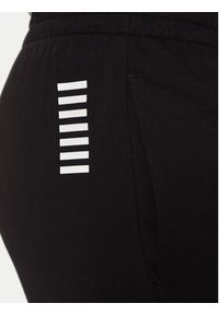 EA7 Emporio Armani Spodnie dresowe 8NPP66 PJVRZ 1200 Czarny Regular Fit. Kolor: czarny. Materiał: bawełna #2