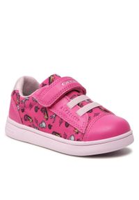 Sneakersy Geox D Djrock G. A B151WA 0AW54 C8230 S Fuchsia/Pink. Kolor: różowy. Materiał: materiał