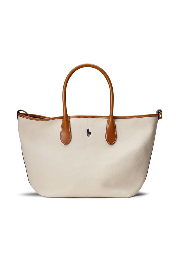 Torebka Polo Ralph Lauren. Kolor: beżowy