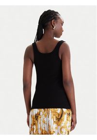 Versace Jeans Couture Top 80HAM619 J0198 Czarny Slim Fit. Kolor: czarny. Materiał: bawełna #5