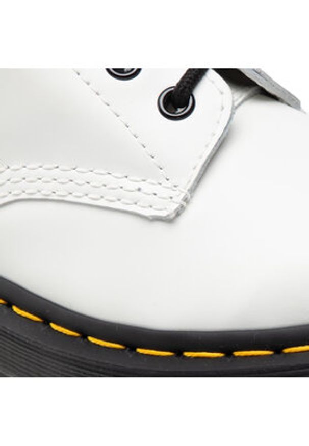 Dr. Martens Glany Smooth 26499100 Biały. Kolor: biały. Materiał: skóra