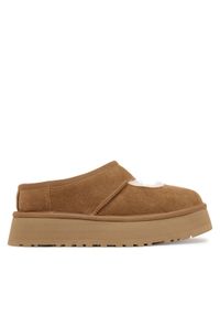 Ugg Kapcie W Bea Mary Jane 1167612 Brązowy. Kolor: brązowy. Materiał: skóra