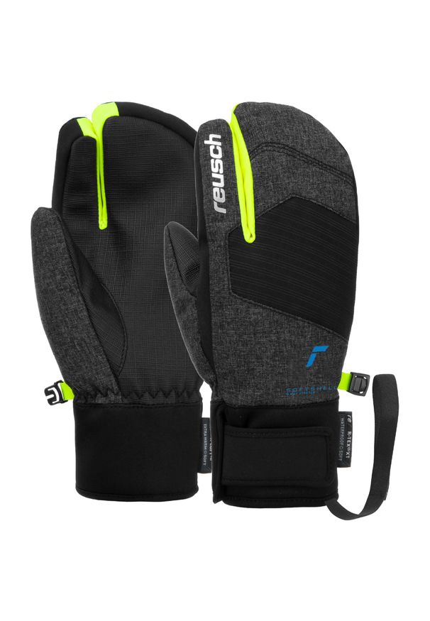Reusch Simon R-TEX® XT Junior Lobster. Kolor: czarny. Sezon: zima. Sport: narciarstwo