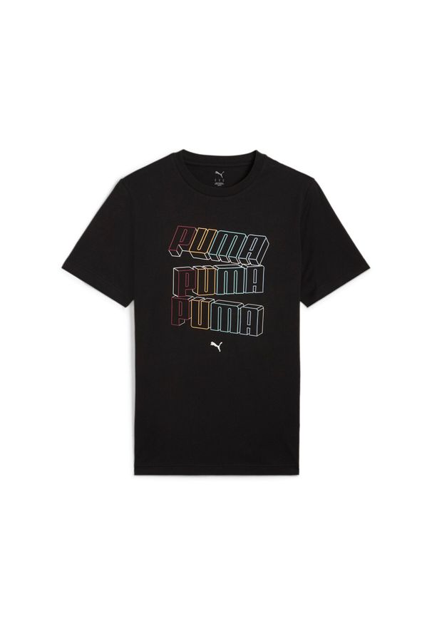 Koszulka Puma Ess Logo Lab Hog. Kolor: czarny