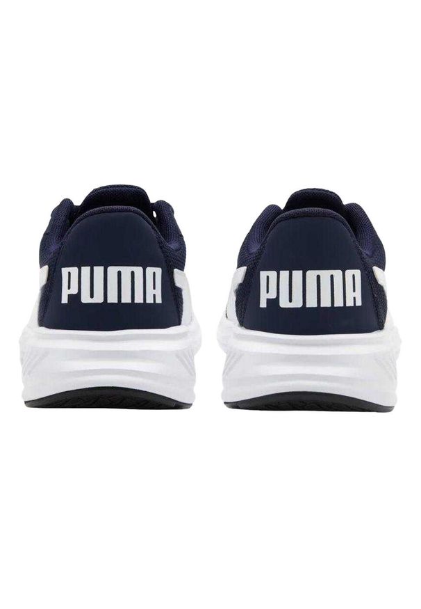 Puma - Męskie Buty Treningowe Night Runner V2. Kolor: niebieski, wielokolorowy, biały. Sport: turystyka piesza