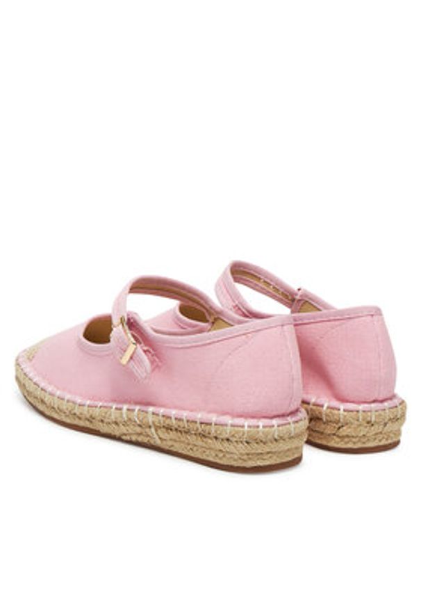 DeeZee Espadryle Q88-512-1 Różowy. Kolor: różowy. Materiał: materiał