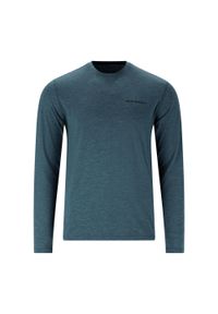 ENDURANCE - Koszulka Endurance Abdon Melange. Kolor: niebieski. Sport: turystyka piesza #1