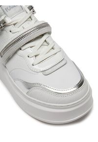 Karl Lagerfeld - KARL LAGERFELD Sneakersy KL63543 Biały. Kolor: biały. Materiał: skóra #5