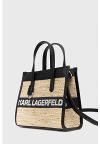 Karl Lagerfeld - Torebka. Kolor: czarny. Rodzaj torebki: na ramię #4