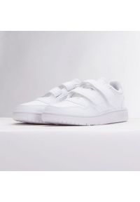 Adidas - Buty adidas Hoops 3.0 Cf C Jr GW0436 białe. Okazja: na co dzień. Zapięcie: rzepy. Kolor: biały. Materiał: syntetyk, guma #4