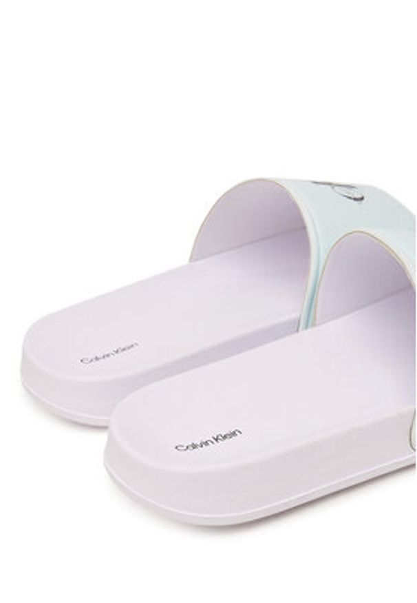 Calvin Klein Klapki V3X0-83333-1172 Biały. Kolor: biały. Materiał: syntetyk
