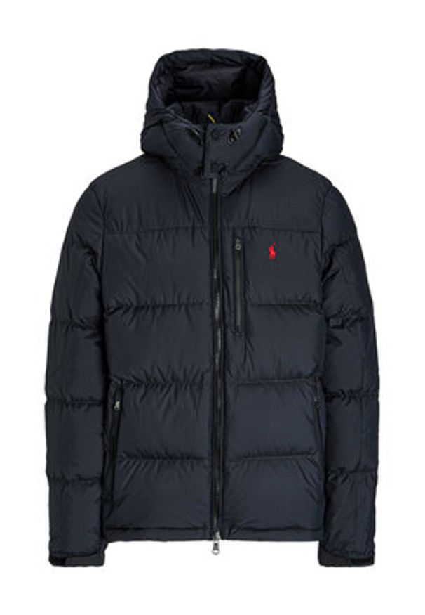Polo Ralph Lauren Kurtka puchowa 710968278001 Czarny Regular Fit. Typ kołnierza: polo. Kolor: czarny. Materiał: syntetyk