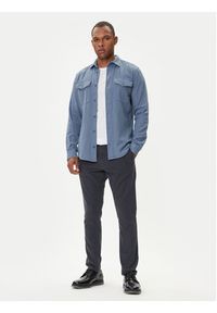 G-Star RAW - G-Star Raw Chinosy Bronson 3.0 D26336-E069 Granatowy Slim Fit. Kolor: niebieski. Materiał: bawełna #4