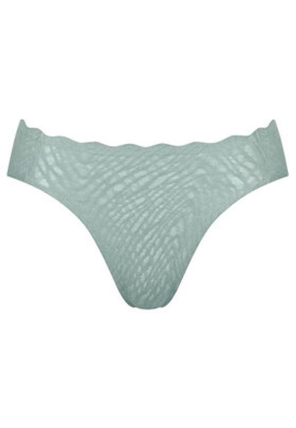 Sloggi Figi klasyczne Zero Feel Bliss 10219695 Zielony. Kolor: zielony. Materiał: syntetyk