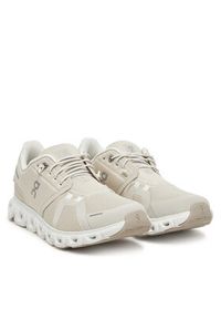 On Sneakersy Cloud 6 3WF10060755 Beżowy. Kolor: beżowy. Materiał: materiał #2